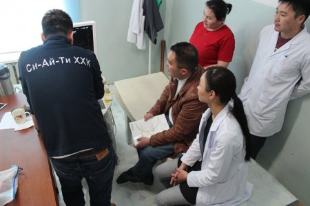 Баян-Өлгий аймагт хавдрыг эрт үед нь илрүүлэх Эхо аппаратыг суурилууллаа