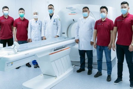ГССҮТ орчин үеийн 64 зүслэгтэй компьютерт томографийн аппаратыг суурилуулжээ
