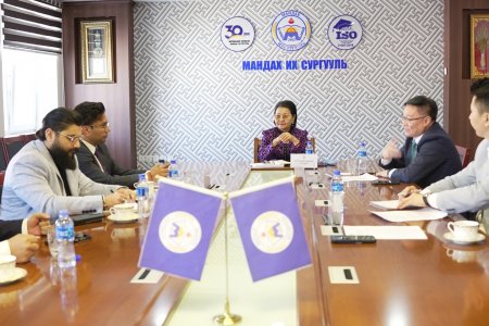 DELEGATES FROM LOVELY PROFESSIONAL UNIVERSITY, INDIA VISITED MANDAKH UNIVERSITY
