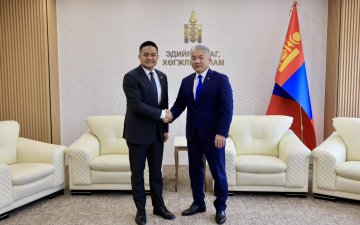 Элчин сайд Ричард Буанганыг хүлээн авч уулзав