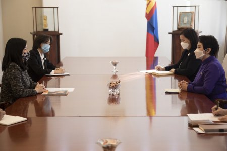 НҮБ-ын Хүн амын сангийн Монгол Улс дахь албаны даргыг хүлээн авч уулзав