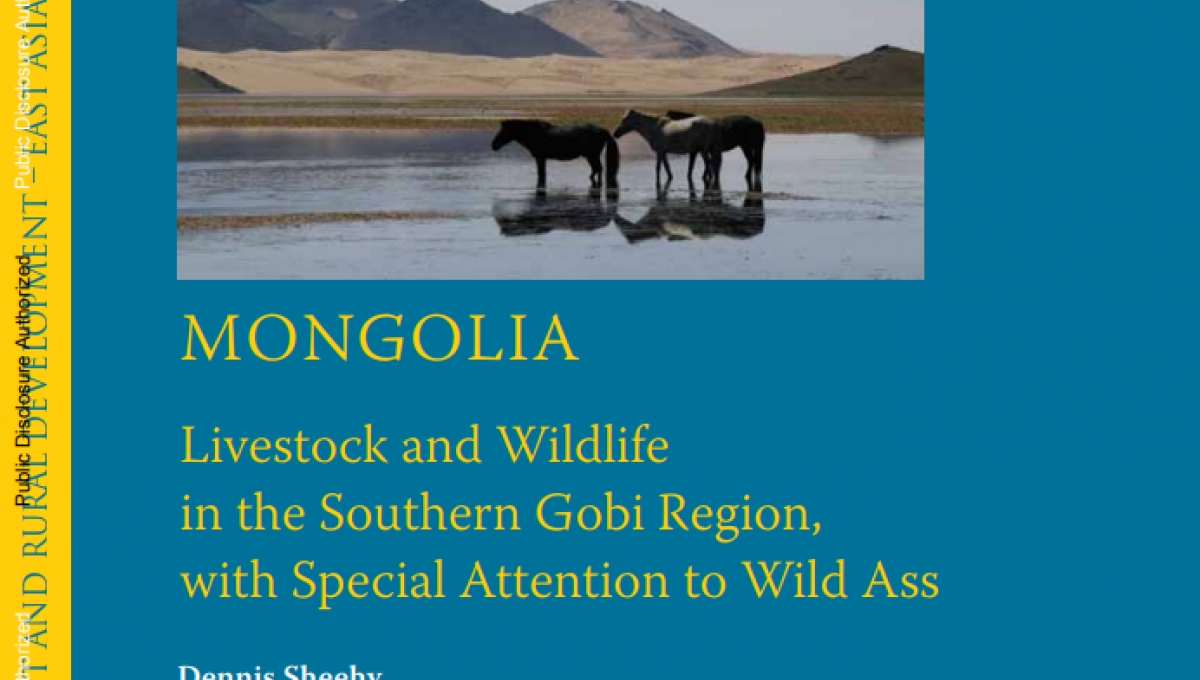 Mongolia: Livestock and Wildlife in the Southern Gobi Region, with ...