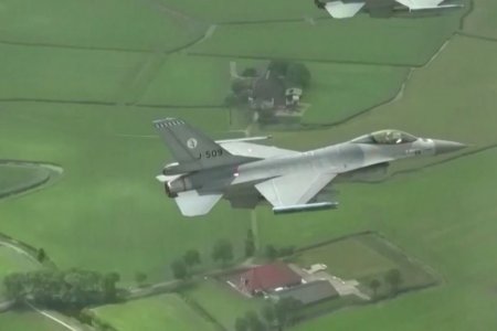 Украины Батлан хамгаалах яамнаас барууны орнуудаас нийлүүлсэн, АНУ-д үйлдвэрлэсэн F16 сөнөөгч онгоц байлдааны үүрэг гүйцэтгэж байхдаа осолдож, нисгэгч нь амь үрэгдсэн талаар мэдэгдлээ