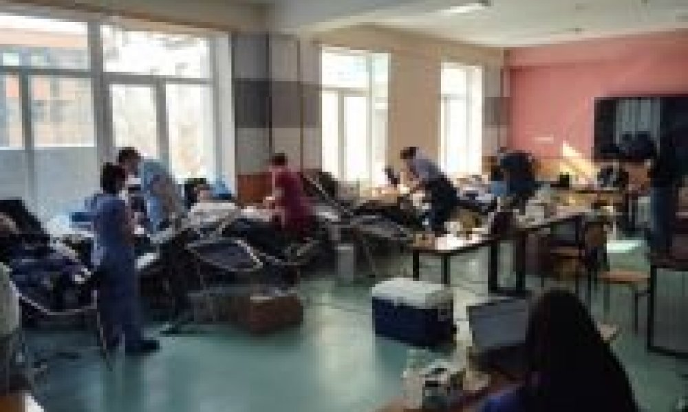 Mandakh University Hosts Annual Blood Donation Day