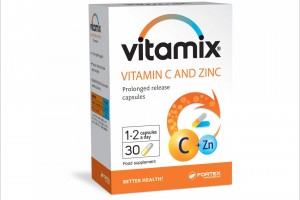 VITAMIN C AND Zn, 30 CAPSULES 