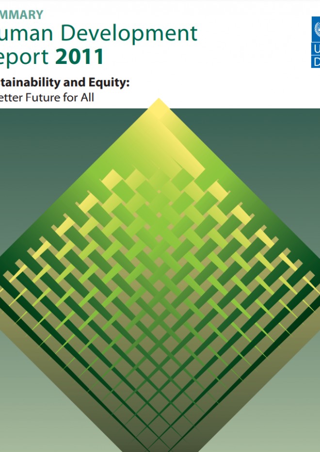 Human Development Report 2011: Sustainability and Equity: A Better Future for All