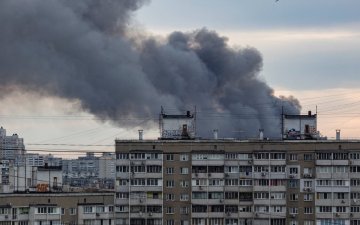 ОХУ Украины нийслэл Киев рүү агаарын цохилт өгчээ