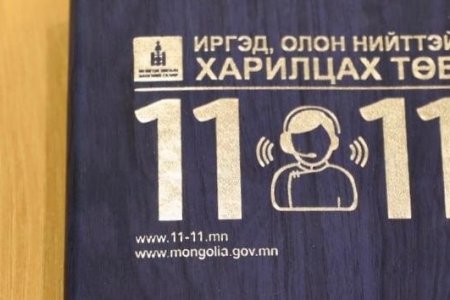 Гаалийн ажилтнуудын хууль бус үйлдэлтэй холбоотой мэдээллийг 11 11 төв хүлээн авна