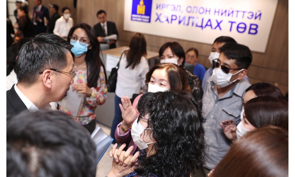 БШУ-Ы САЙД Л.ЭНХ-АМГАЛАН, ТНБД Л.ЦЭДЭВСҮРЭН НАР 11-11 ТӨВД АЖИЛЛАЛАА