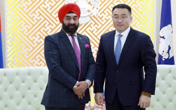 Элчин сайд М.Сингхийг хүлээн авч уулзлаа