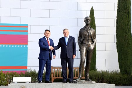 Ерөнхийлөгч Х.Баттулга Олон улсын олимпын холбооны ерөнхийлөгч Томас Бахтай уулзлаа