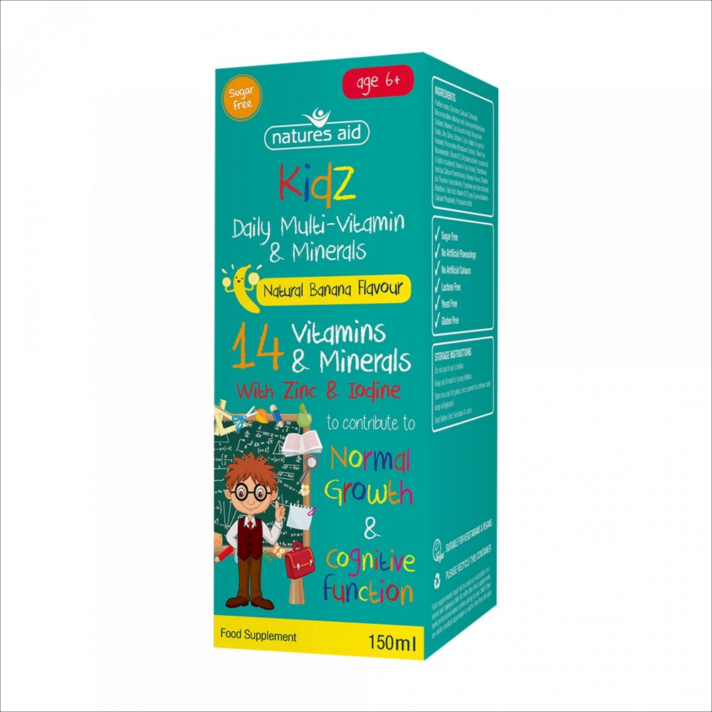 KIDS DAILY MULTI- VITAMIN & MINERALS, 150 ML 