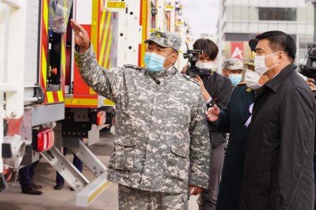 ГАЛ ТҮЙМЭР УНТРААХ 21 АВТОМАШИНЫГ АЙМАГ, НИЙСЛЭЛ, ДҮҮРГИЙН ОНЦГОЙ БАЙДЛЫН ГАЗАРТ ХҮЛЭЭЛГЭН ӨГЛӨӨ