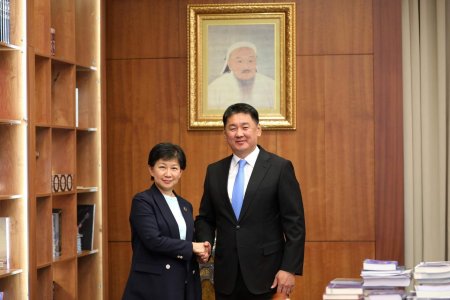 НҮБ-ын орлогч Ерөнхий нарийн бичгийн дарга Монгол Улсын Ерөнхийлөгчид бараалхав