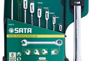 8 Pc. Metric Double Ratcheting Wrench Set
