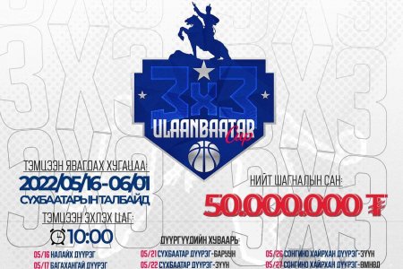 “Улаанбаатар кап 2022” сагсан бөмбөгийн тэмцээн болно