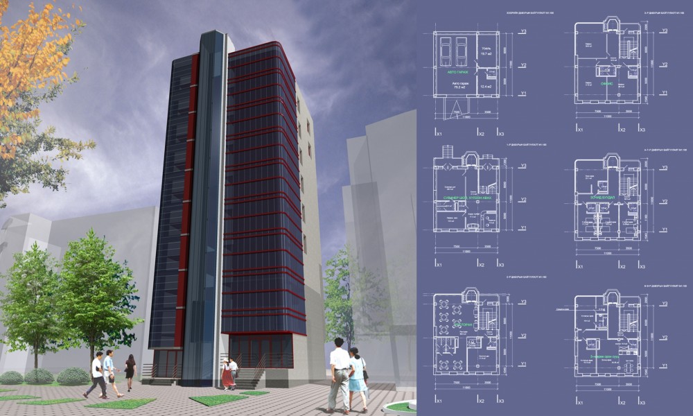 “Зочид буудал, үйлчилгээний барилга”