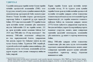 ТӨК-ийн удирдах албан тушаалтны томилгоо: ТУЗ-ийн гишүүн, гүйцэтгэх удирдлага, чанар, бүтээмжийн менежерийн томилгоо - Бодлогын асуудал №56
