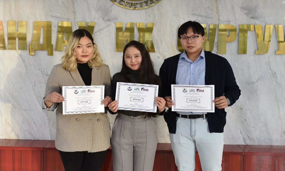Mandakh University students have successfully participated in the 5th Peregrine Global-SEAA Students Instant Case Competition 2021.