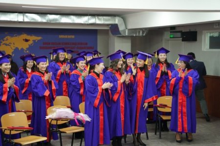 The Graduation Ceremony for the Master’s Degree Program is held at Mandakh University