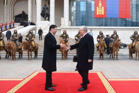 Бүгд Найрамдах Казахстан Улсын Ерөнхийлөгчийг албан ёсоор угтаж авлаа