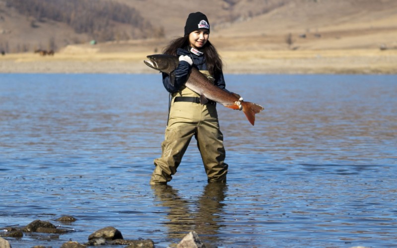 TAIMEN FISHING  MONGOLIA