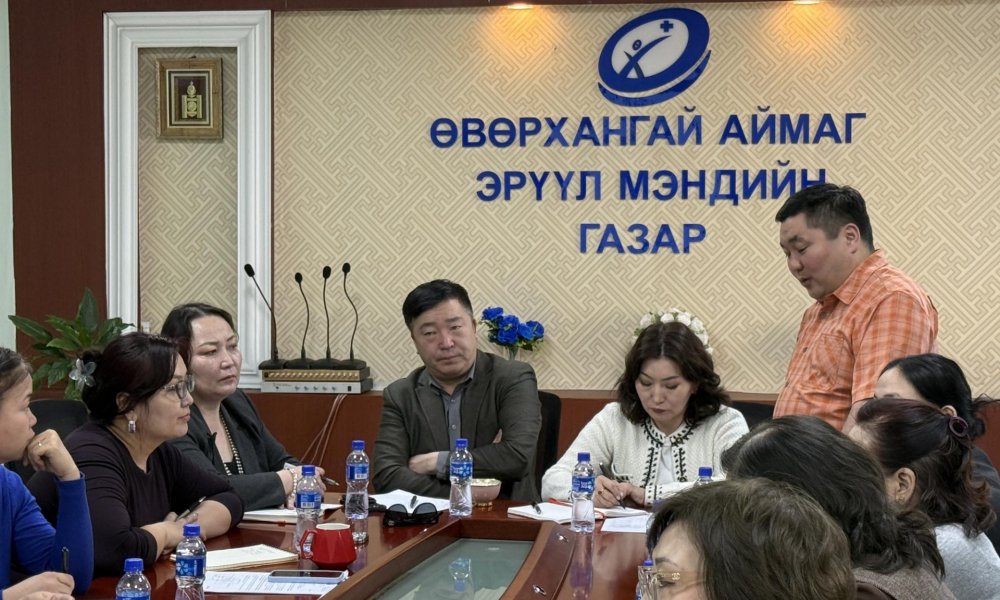 “ЭМНЭЛГИЙН АЮУЛТАЙ ХОГ ХАЯГДЛЫН ӨНӨӨГИЙН БАЙДАЛ, ТУЛГАМДАЖ БУЙ АСУУДАЛ, ШИЙДВЭРЛЭХ АРГА ЗАМ” СЭДЭВТ САЛБАР ДУНДЫН ХЭЛЭЛЦҮҮЛГИЙГ ХИЙЛЭЭ.