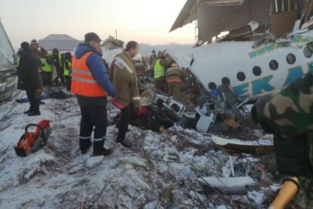 Казахстанд онгоц осолджээ