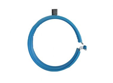 Bracket with rubber lining (metal)