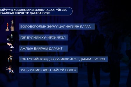 Эмэгтэйчүүдийн ажил эрхлэлтийн түвшин доогуур байна