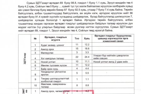 ӨРГӨДӨЛ, ГОМДЛЫГ ШИЙДВЭРЛЭХ ҮЙЛ АЖИЛЛАГААНЫ 2025 ОНЫ 3-Р УЛИРЛЫН МЭДЭЭНИЙ ТОВЧ ТАЙЛАН