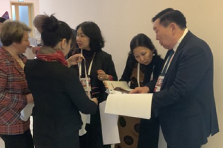 “Сүрьеэ ба уушгины өвчин: ОУ-ын хэлэлцүүлэг ба хамтын ажиллагаа” сэдэвт Евро-Азийн форумд Эрүүл мэндийн газрын дарга Ж.Од, бусад төлөөлөгчдын хамт оролцоо.