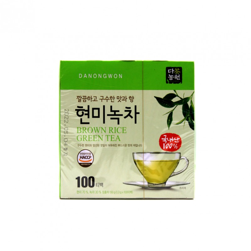 Green tea Ногоон цай Солонгос 100ш 130гр | amtatmall