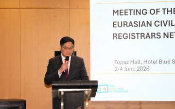 The 2026 Meeting of the Eurasian Civil Registrars Network is being held