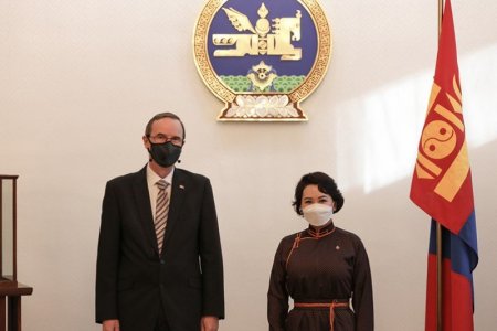 Их Британи, Умард Ирландын Нэгдсэн Хаант Улсаас Монгол Улсад суугаа Элчин сайдыг хүлээн авч уулзав