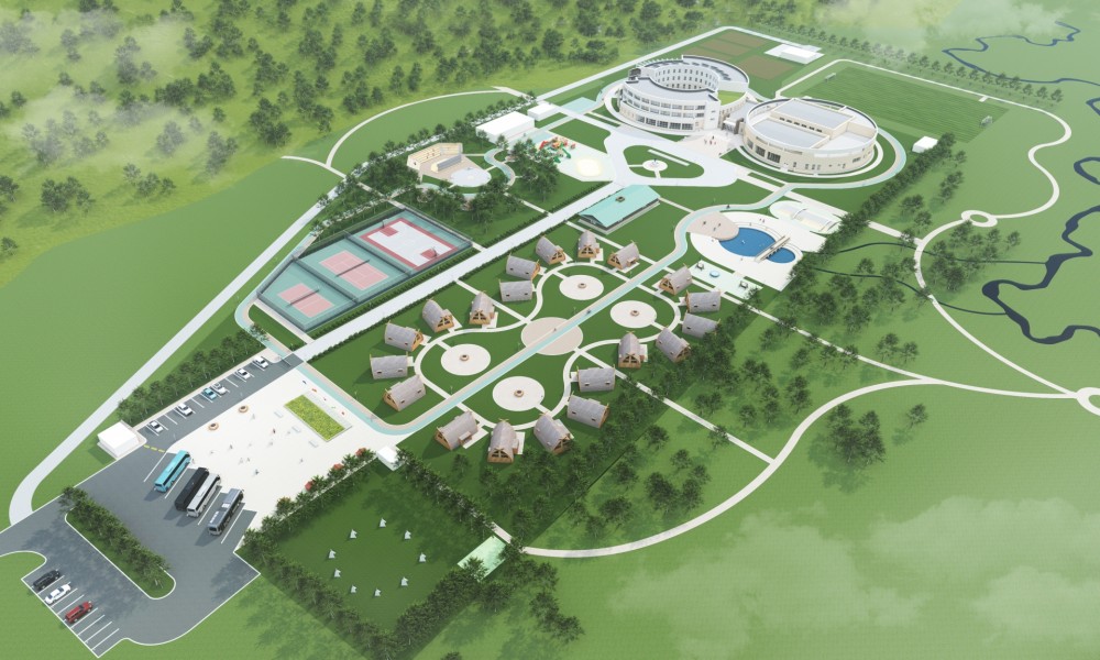 “300 Хүүхэд хүлээн авах хүчин чадалтай олон улсын хүүхдийн зуслангийн цогцолбор барилга”