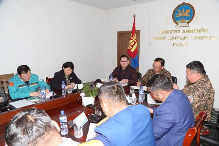Монгол Улсын Шадар сайд Ө.Энхтүвшин Хөвсгөл аймагт ажиллаж байна