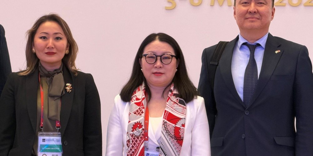 ЭДИЙН ЗАСАГ, ХӨГЖЛИЙН ДЭД САЙД С.ДАВААСҮРЭН АЗИЙН ХӨГЖЛИЙН БАНКНЫ ЖИЛИЙН УУЛЗАЛТАД ОРОЛЦЛОО
