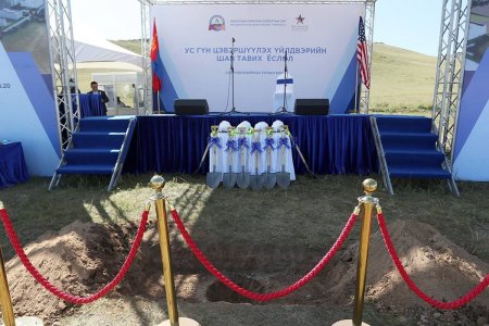 Ус гүн цэвэршүүлэх үйлдвэрийн барилгын ажил эхэллээ