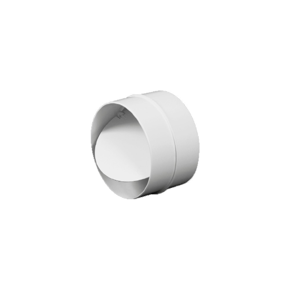 Connector with backdraft damper