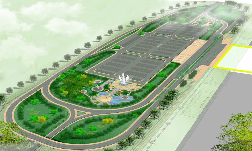 “Нисэх онгоцны буудлын зорчигч үйлчилгээний  барилгын гадна тохижилт”