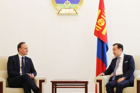 ГАДААД ХАРИЛЦААНЫ САЙД Д.ЦОГТБААТАР ИТАЛИЙН ГАДААД ХЭРЭГ, ОЛОН УЛСЫН ХАМТЫН АЖИЛЛАГААНЫ ДЭД САЙД ГУЛЬЕЛМО ПИККИ-Г ХҮЛЭЭН АВЧ УУЛЗАВ