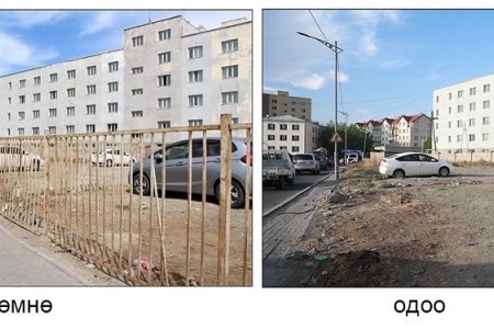 Стандартын шаардлага хангаагүй барилгын хашааг буулгах, солих ажил үргэлжилж байна