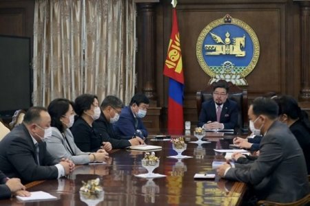 УИХ-ын дарга Г.Занданшатар Шүүхийн сахилгын хорооны гишүүдийг хүлээн авч уулзлаа