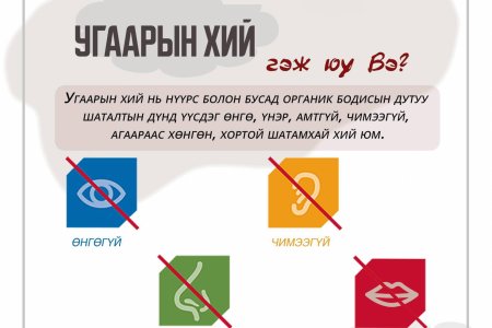 Угаарын хийн хордлогоос урьдчилан сэргийлье