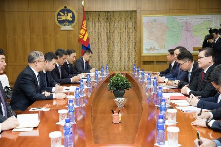 Шадар сайд БНХАУ-ын Улс төрийн товчооны гишүүнийг хүлээн авч уулзав 