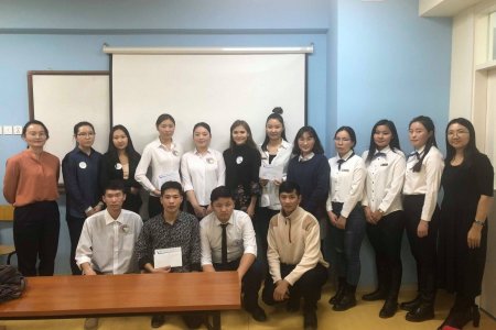 “Business English-2019” contest is successfully organized at Mandakh University 