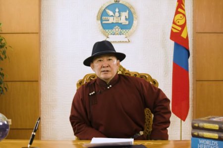 Ерөнхийлөгч “Уур амьсгалын өөрчлөлттэй тэмцэх зорилгыг ахиулан тодорхойлох дээд хэмжээний цахим уулзалт”-д оролцож үг хэллээ