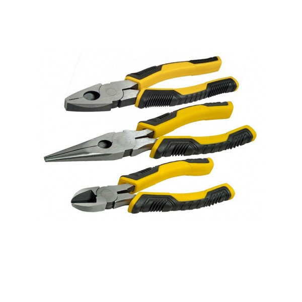  3-PART PLIERS SET CUSHIONGRIP 150MM | Stanley STHT0-75094