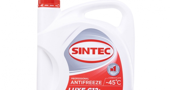 Синтек антифриз /-45°C, улаан, G12/, 5 кг